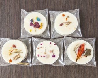 Botanical Soy Wax Melts | Rituals Inspired, Crystal Embellished, Vegan Home Fragrance