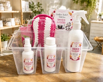 Handmade University Cleaning Caddy: Room Spray, Multi Purpose Cleaner, New Home Fragrance