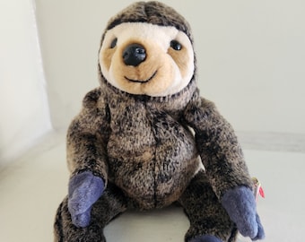 Vintage Ty Beanie Baby Slowpoke the Sloth