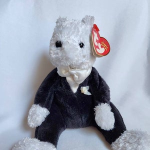 Vintage Beanie Baby Bear Groom