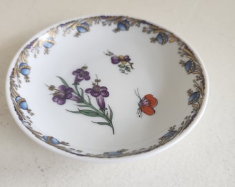 Vintage Hutschenreuther Small Floral Dish