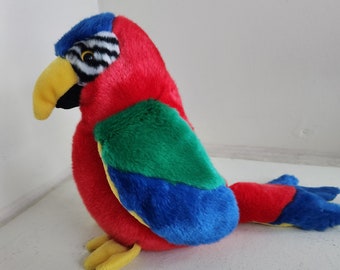 Vintage Ty Beanie Buddies Jabber the Parrot