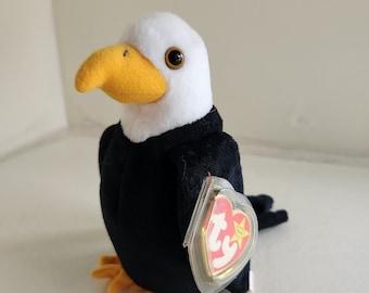 Vintage Ty Beanie Baby Baldy the Eagle