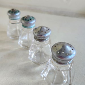 Vintage Small Salt and Pepper Shakers