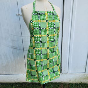 Handmade Apron with Vintage Material