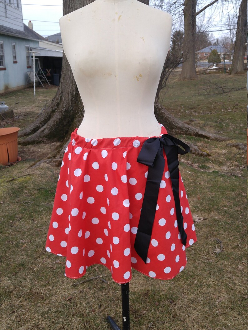 Disney Adult Junior Minnie Mouse Polka Dot Cosplay Dress Women Novelty Ekbotefurniture Com