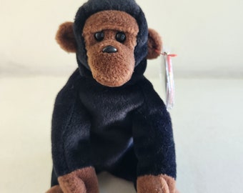 Vintage Ty Beanie Baby Congo the Gorilla