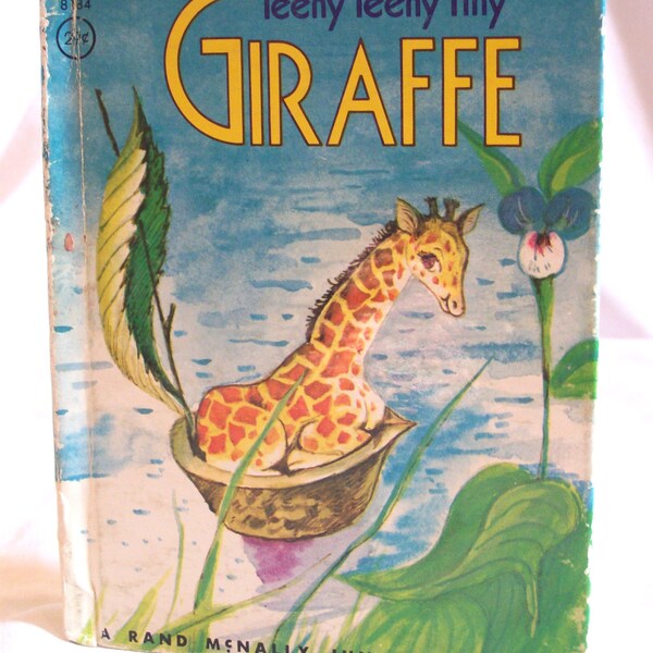Vintage Teeny Teeny Tiny Giraffe Children's Book