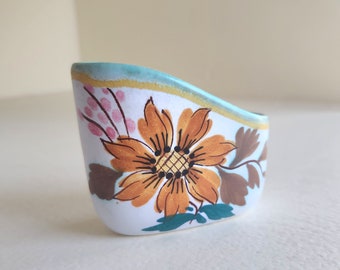 Vintage Flora Gouda Small Pattery Vase
