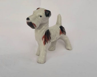 Vintage Schnauzer Dog Collectible Figurine Made in Japan