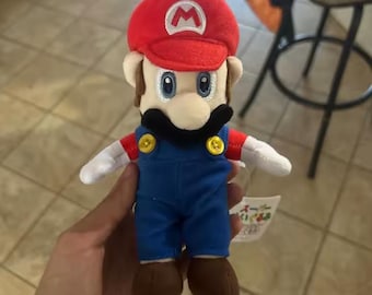 Mario Plush Toy – Soft Cuddly Stuffed Animal Gamer Hero