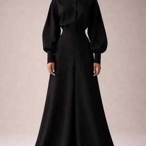 navy blue long sleeve mini dress Lukea Long Sleeve Mini Dress | Navy | Womens