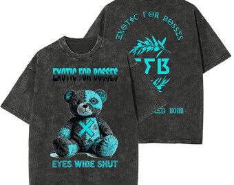 EFB - Unisex Heavyweight Washed T-shirt Printed in USA|250GSM Cotton DTG Double-sided