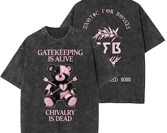 EFB - Unisex Heavyweight Washed T-shirt Printed in USA|250GSM Cotton DTG Double-sided