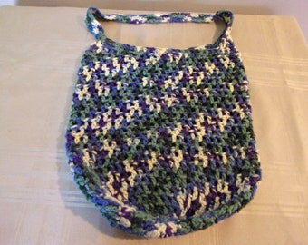 Crochet Market Bag, Tote Bag, Produce Bag, Beach Bag, Cotton Bag, Crochet Cotton Bag