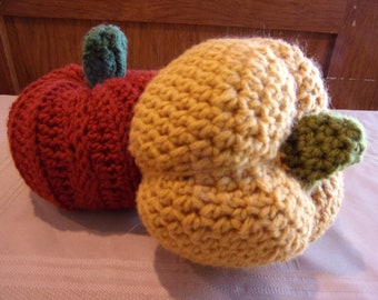 Crochet Pumpkin, Pumpkin Bowl Fillers, Fall Decor, Thanksgiving Decor, Home Decor, Photo Prop