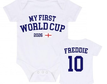 England My First World Cup Baby Bodysuit Vest