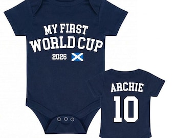 Scotland My First World Cup Baby Bodysuit Vest