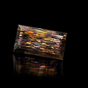 Naturlig regnbågssolsten 15,76 CTS | Flash solsten | Lös solsten för smyckestillverkning, ringhänge, samlarobjekt