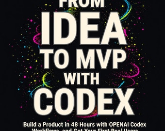 Od pomysłu do MVP z Codex Digital Pobierz plik PDF do druku ePUB Wskazówki Claude AI dla początkujących ChatGPT