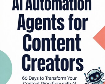 Agenci automatyzacji AI dla twórców treści Pobierz cyfrowo Wydrukuj PDF ePUB Wskazówki Claude AI dla początkujących Alternatywa ChatGPT