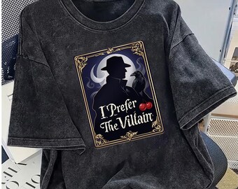 悪役の読書家SVG 私は悪役の方が好き — レイヴンムーンシャドウフレームダークロマンスPNGクリカットデジタルダウンロード