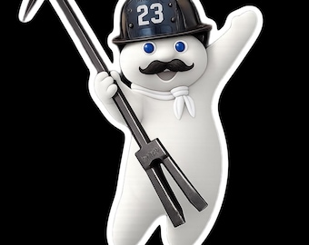 Firefighter stickers- Doughboy