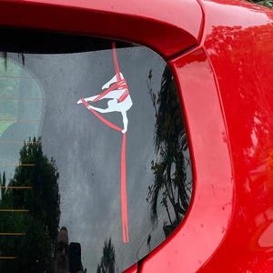 Aerial Silks - Aerialist & Circus Arts Contortionist Decal