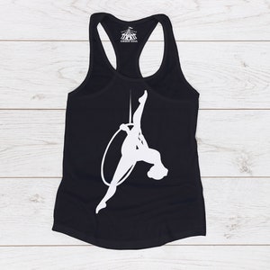 Lyra Hoop  - Aerialist Cirque Aerial Yoga Gymnast Tank