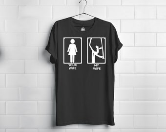 My Girlfriend/Wife is an Aerialist - Circus Yoga Aerial Arts Aerialist Tee Shirt Anniversary