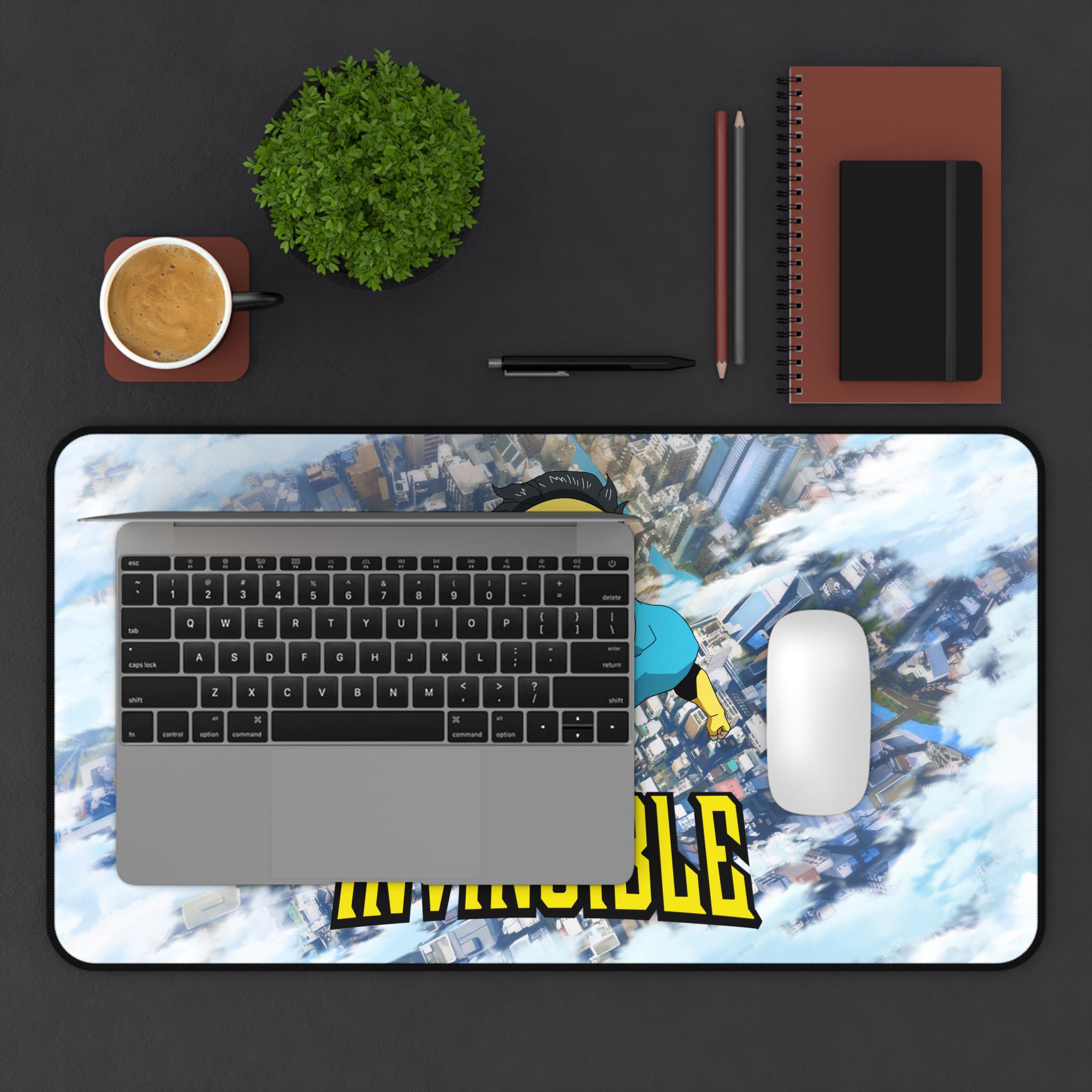 Invincible Superhero Flying Desk Mat | Neoprene Mouse Pad - Etsy