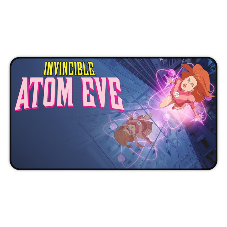 Invincible Atom Eve Schreibunterlage | Superheld Comic Art Mousepad Bild 5
