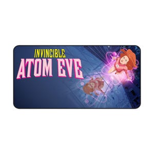 Invincible Atom Eve Schreibunterlage | Superheld Comic Art Mousepad Bild 6