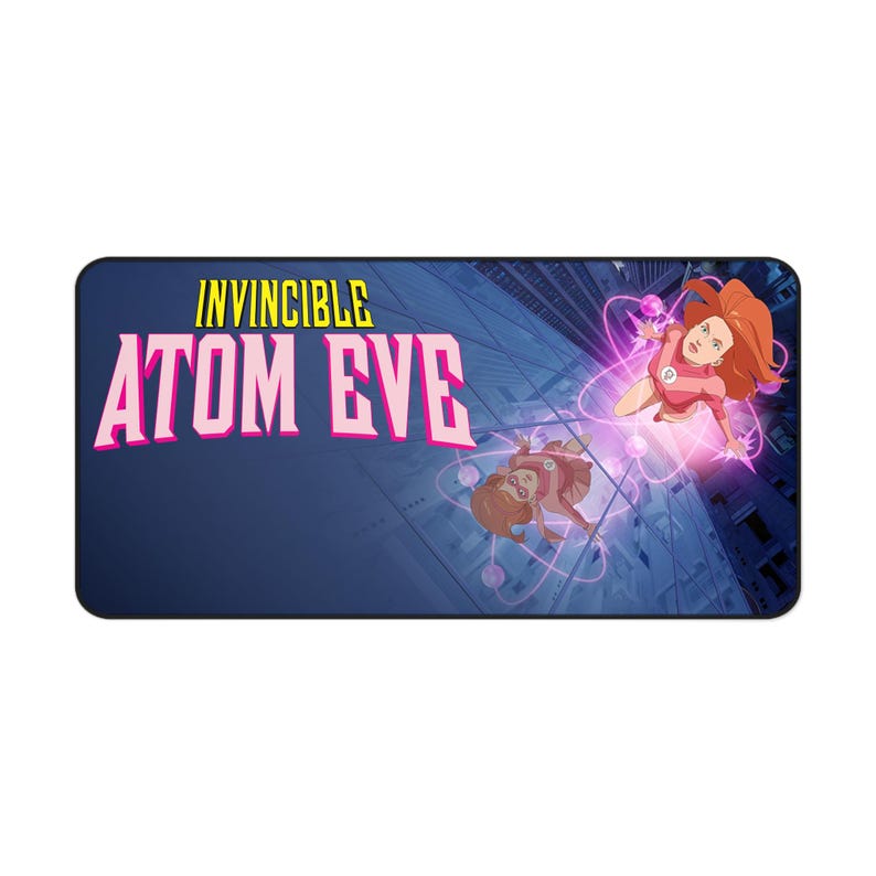 Invincible Atom Eve Schreibunterlage | Superheld Comic Art Mousepad Bild 6