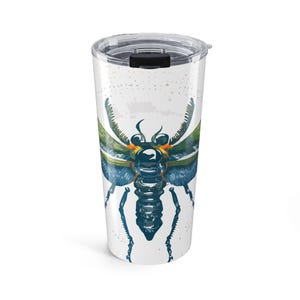 Kubek termiczny do debugowania błędów dla programistów, świecące skrzydła obwodów, prezent dla programisty Cyberpunk