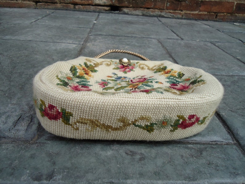 Vintage Christine Custom Bags Detroit Michigan Floral Etsy