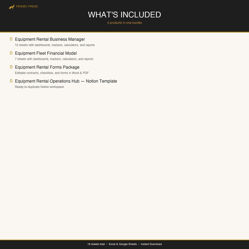 Equipment Rental Professional Suite — image 3