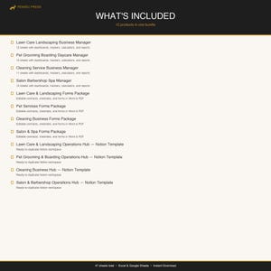 Service Business Manager — image 3