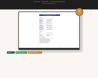 Business Acquisition Bundle | Deal Analyzer Due Diligence Valuation Seller Prep | Excel Google Sheets