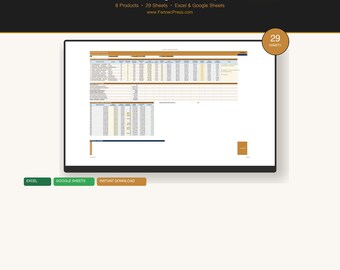 HOA + Condo Association Bundle | Budget Reserve Fund Dues Tracker Violation Log + Operations + Forms | Excel Google Sheets