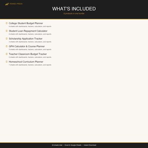 Student & Education Bundle — image 3