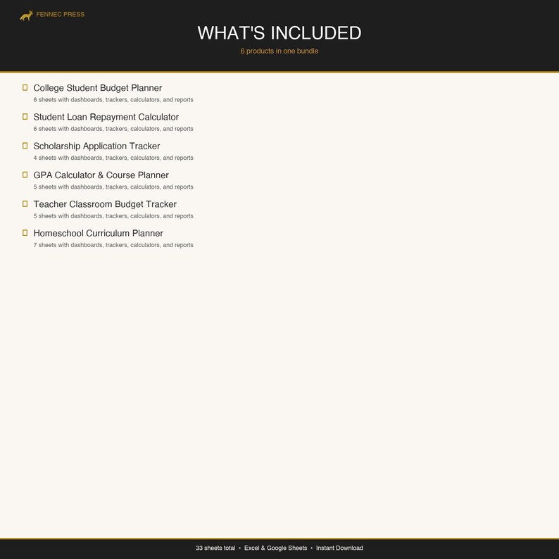 Student & Education Bundle — image 3