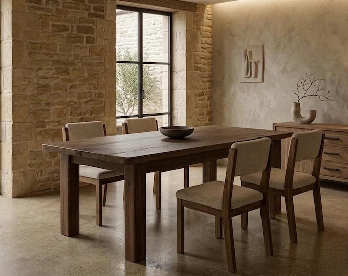 Rustic Organic Dining Table