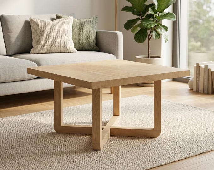 Square Rustic Coffee Table