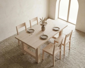 Organic Modern Dining Table