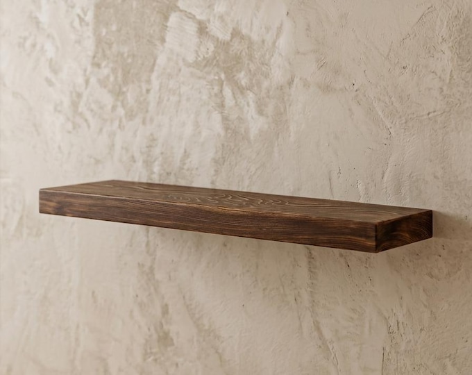 Boho Rustic Floating Shelf
