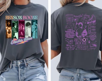 Benson Boone Shirt - Music Tour Fan Tee , Wanted Man Tour 2026