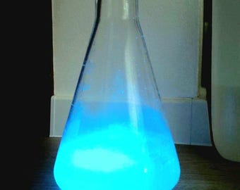 Kit de algas bioluminiscentes – Dinoflagelados que brillan en la oscuridad (Pyrocystis lunula) – Kit de ciencia para hacer en casa