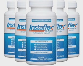 Instaflex Advanced Joint Support Supplement 5 Pack (30 Capsules Each)