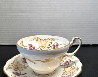 Foley Bone China, Made in England Teetasse mit Untertasse